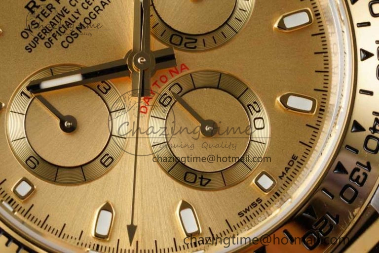 HighPerformance Daytona 116523 BTF 1:1 Best Edition 904L SS Case and Bracelet YG Dial SA 2338