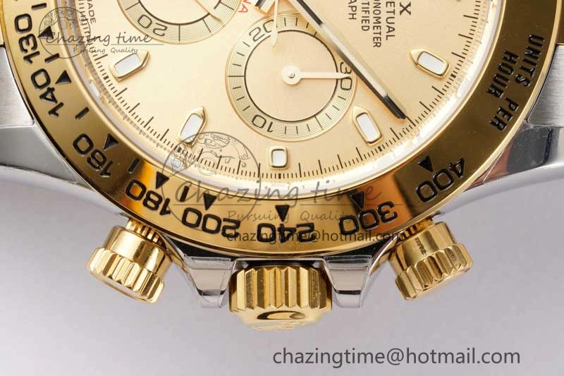 HighPerformance Daytona 116523 BTF 1:1 Best Edition 904L SS Case and Bracelet YG Dial SA 2338