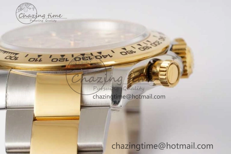 HighPerformance Daytona 116523 BTF 1:1 Best Edition 904L SS Case and Bracelet YG Dial SA 2338