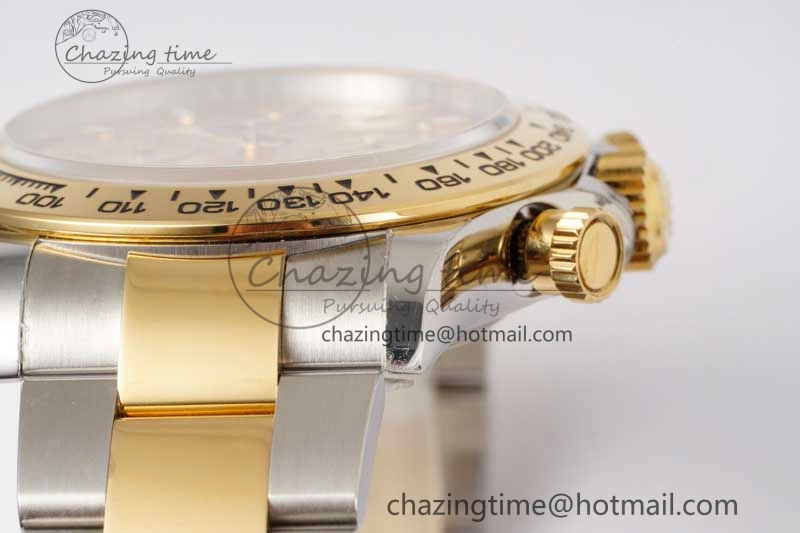 HighPerformance Daytona 116523 BTF 1:1 Best Edition 904L SS Case and Bracelet YG Dial SA 2338