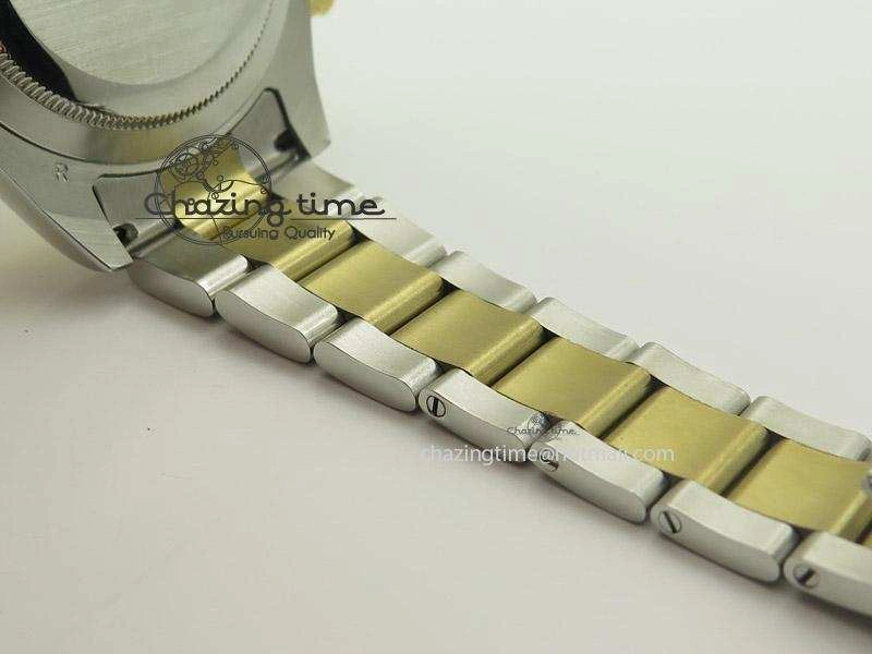 Daytona 116523 SS YG Black Dial On SS YG Bracelet A7750 JF Durable 4029