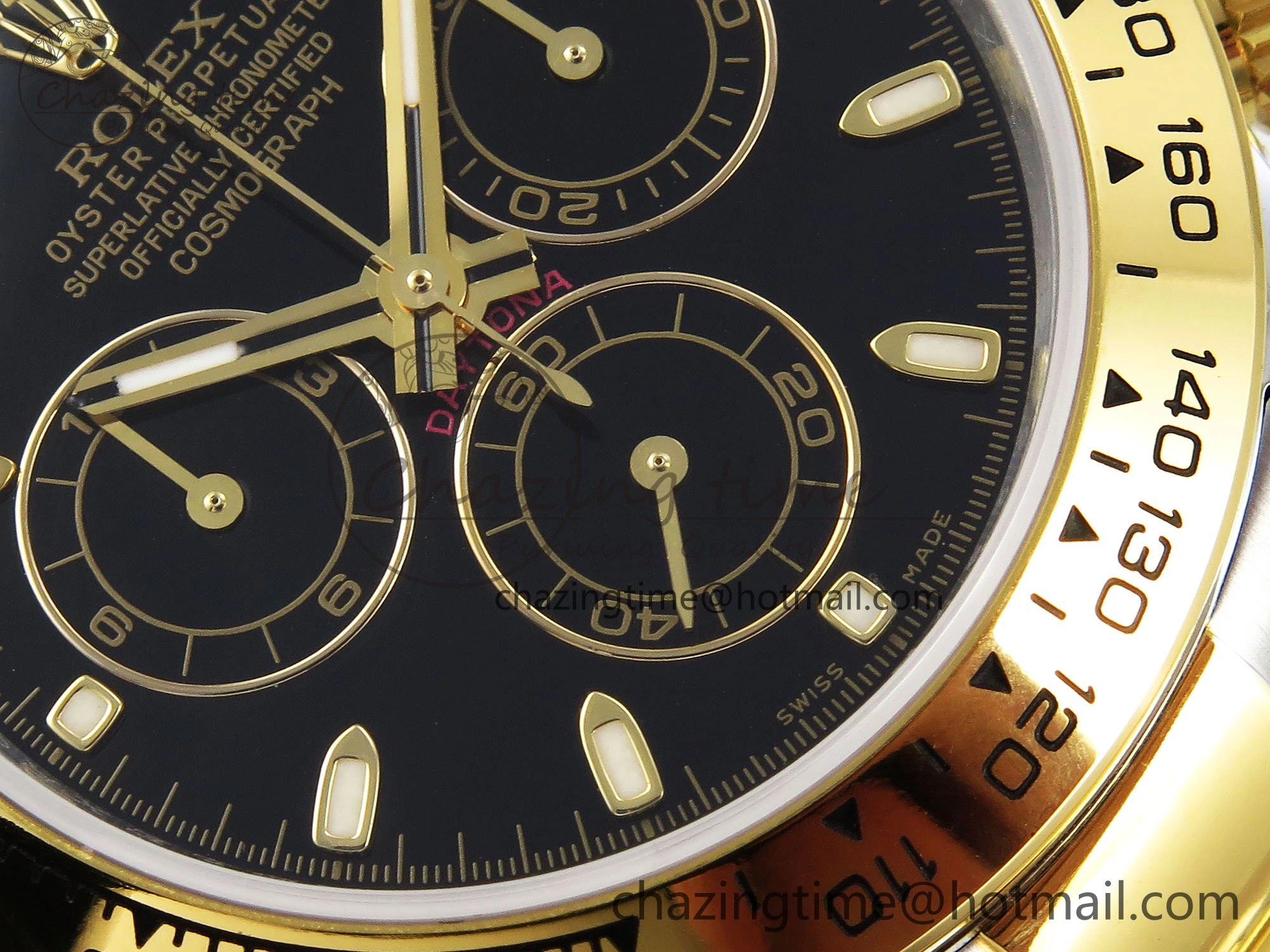 Daytona 116523 SS YG VRF 1:1 Best Edition Black Dial on SS YG Bracelet A Versatile 1647