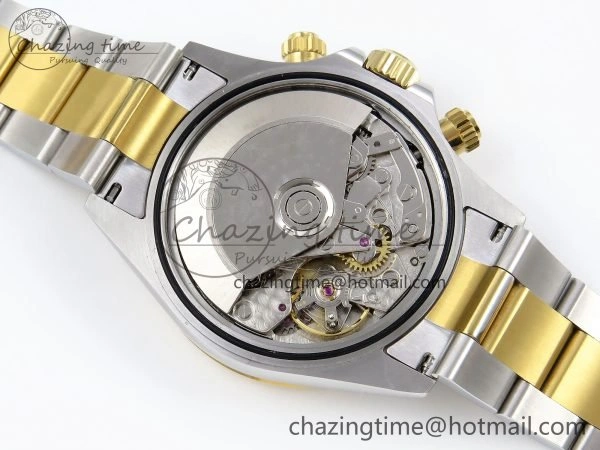 Daytona 116523 SS YG VRF 1:1 Best Edition White Diamonds Dial on SS YG Bracelet A Original 1644