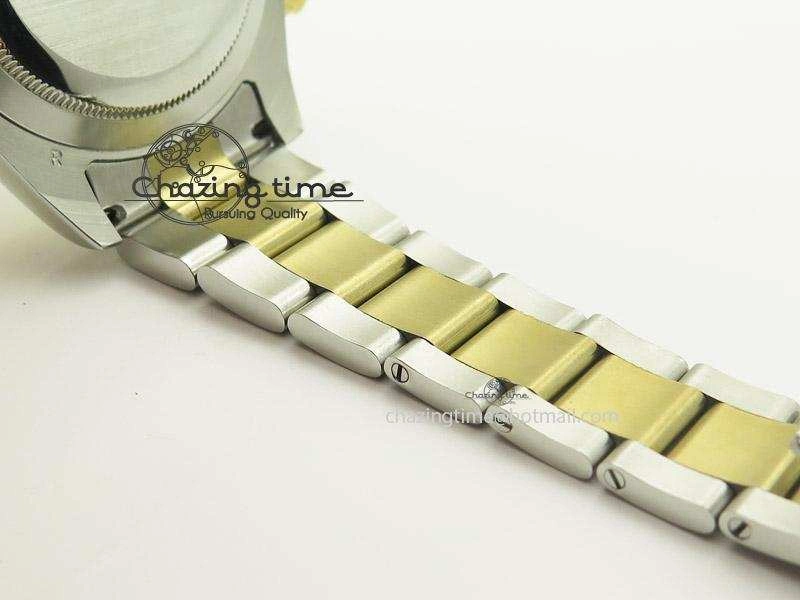 SportInspired Daytona 116523 SS YG White Dial On SS YG Bracelet A7750 JF 4028