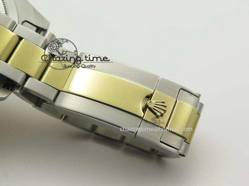 SportInspired Daytona 116523 SS YG White Dial On SS YG Bracelet A7750 JF 4028