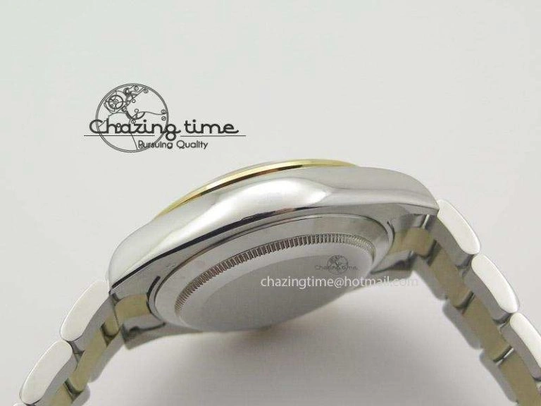 SportInspired Daytona 116523 SS YG White Dial On SS YG Bracelet A7750 JF 4028