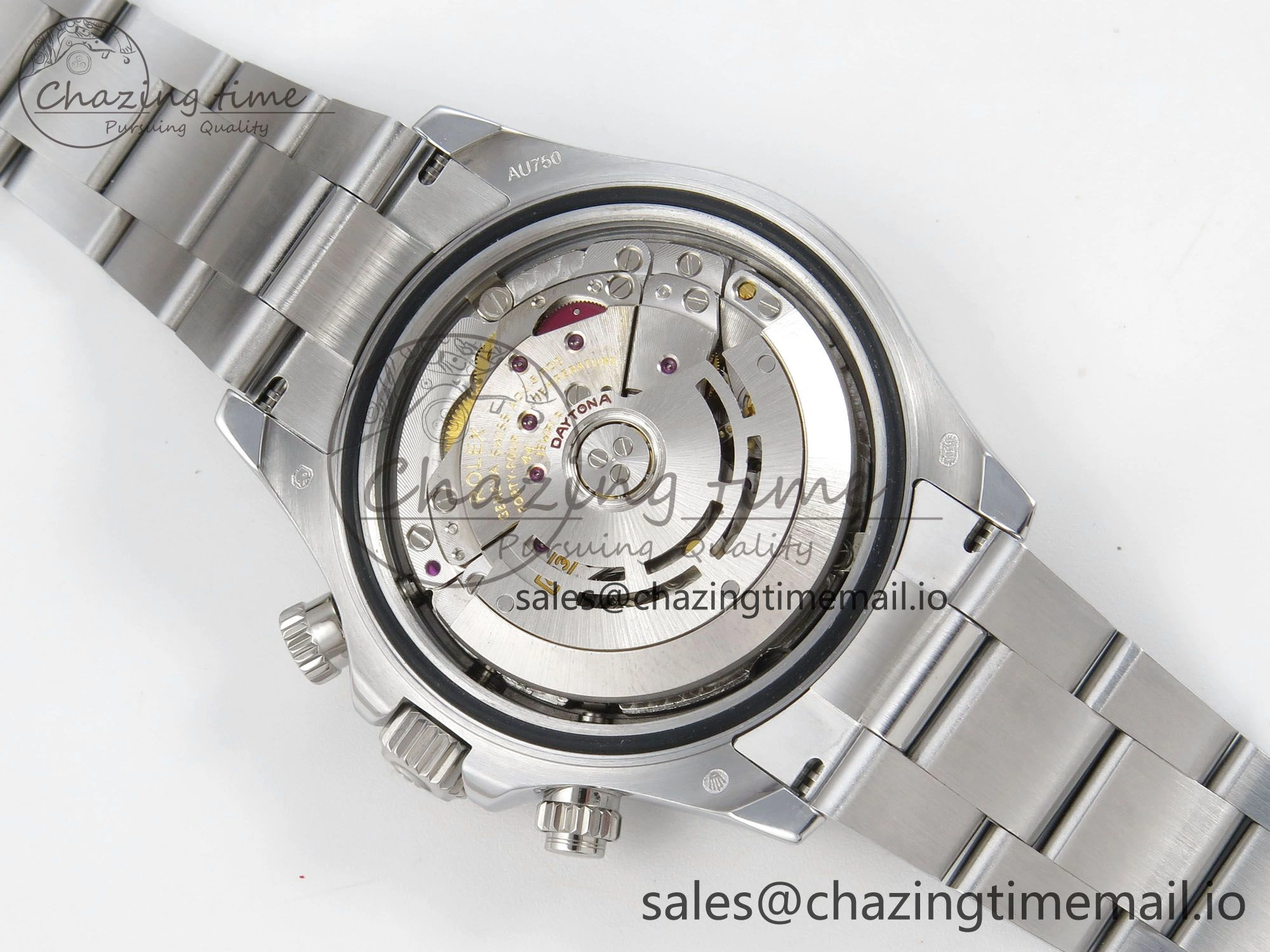 SoftTouch Daytona 116576TBR 3CF 1:1 Best Edition diamonds Bezel Ice Blue Dial on SS Bracelet SH4130 V2(Mod Version) 10809