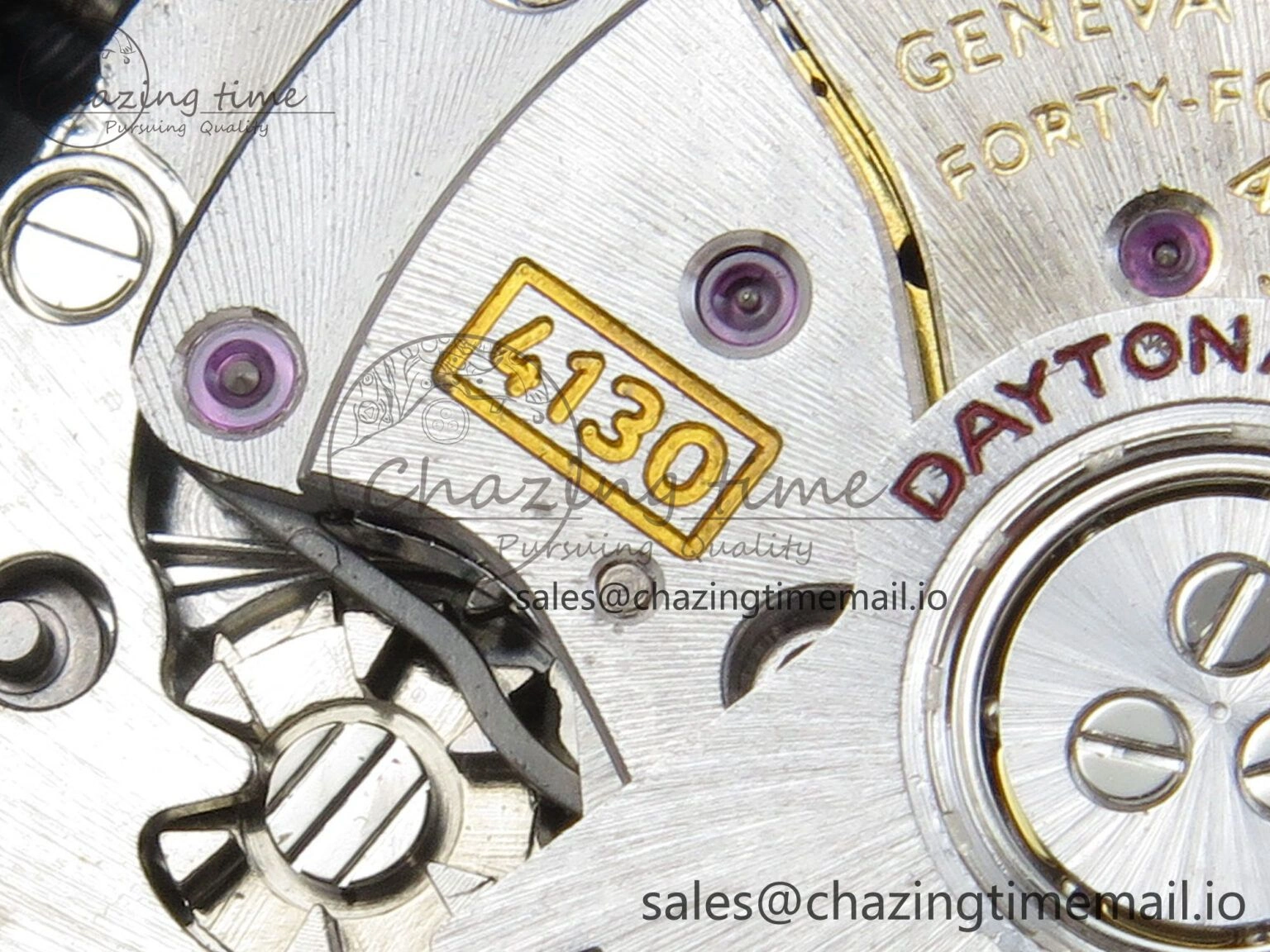 SoftTouch Daytona 116576TBR 3CF 1:1 Best Edition diamonds Bezel Ice Blue Dial on SS Bracelet SH4130 V2(Mod Version) 10809