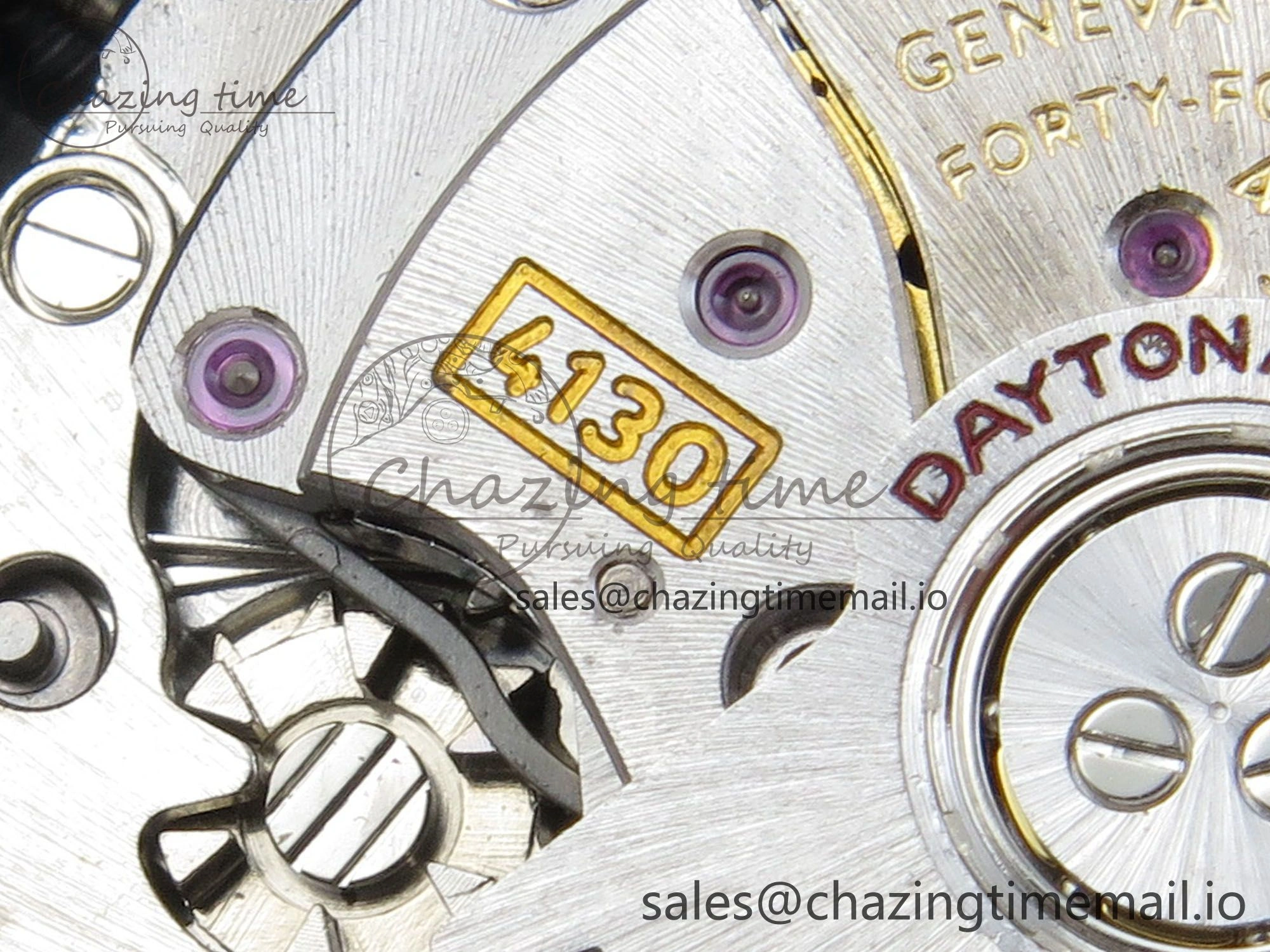 SoftTouch Daytona 116576TBR 3CF 1:1 Best Edition diamonds Bezel Ice Blue Dial on SS Bracelet SH4130 V2(Mod Version) 10809