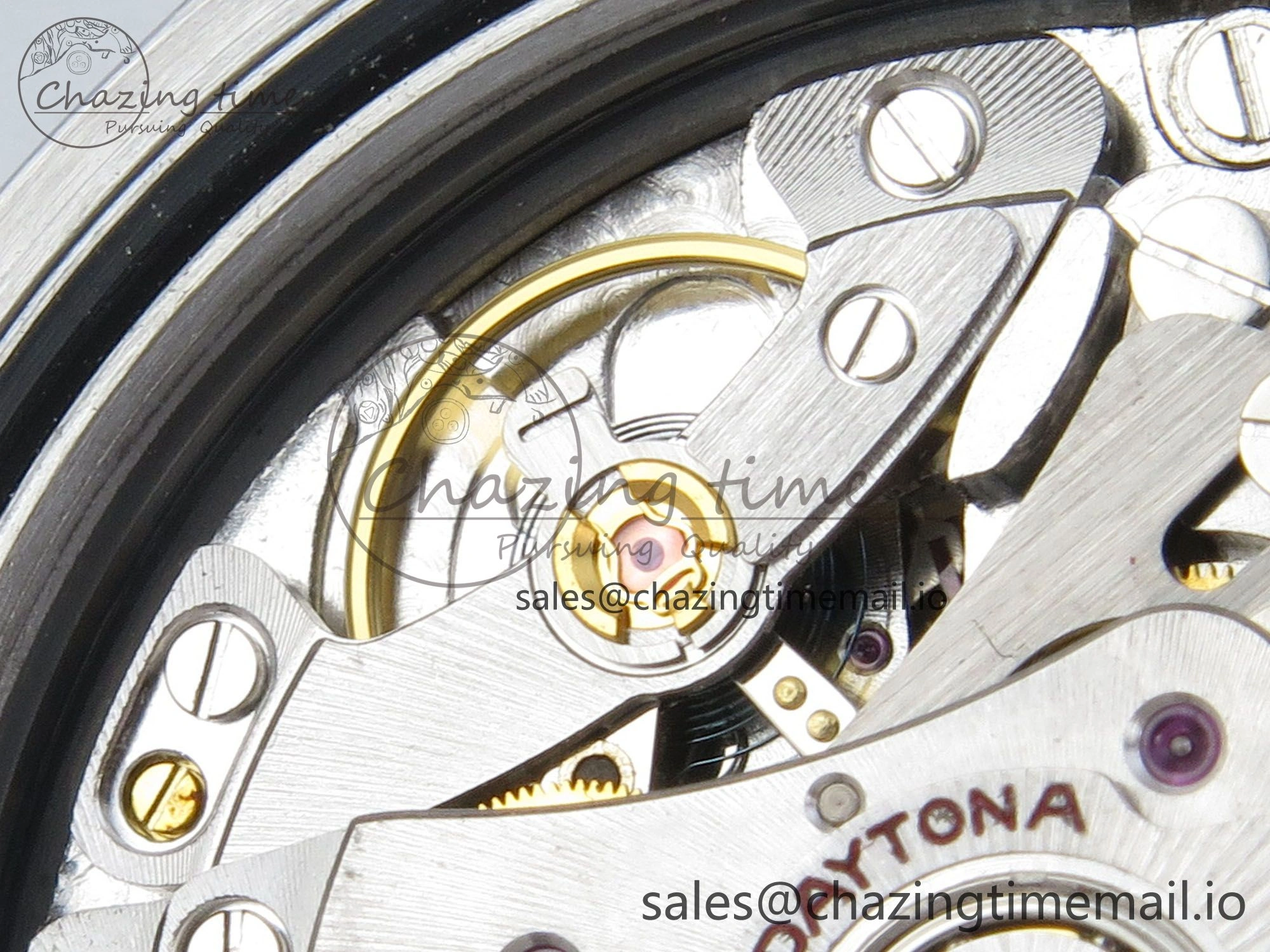 SoftTouch Daytona 116576TBR 3CF 1:1 Best Edition diamonds Bezel Ice Blue Dial on SS Bracelet SH4130 V2(Mod Version) 10809