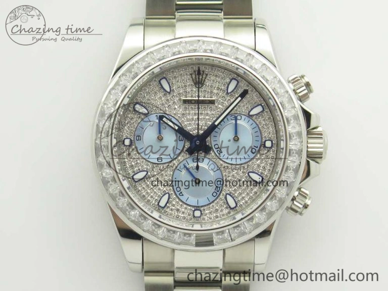 Daytona 116576TBR SS BLF Best Edition Diamond Dial On SS Bracelet A Cozy 3337