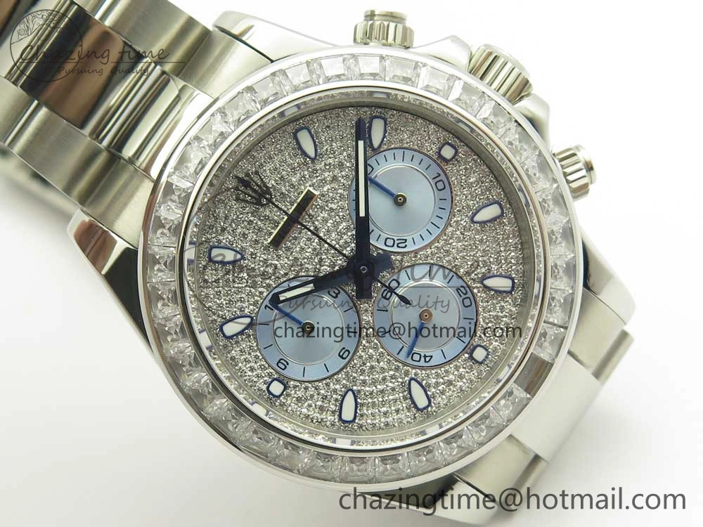 Daytona 116576TBR SS BLF Best Edition Diamond Dial On SS Bracelet A Cozy 3337