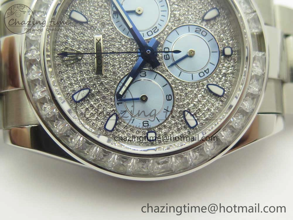 Daytona 116576TBR SS BLF Best Edition Diamond Dial On SS Bracelet A Cozy 3337
