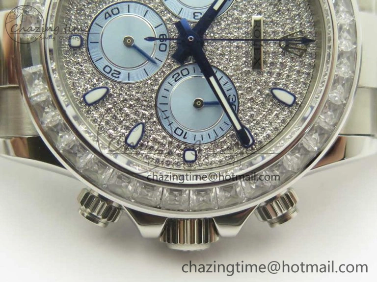 Daytona 116576TBR SS BLF Best Edition Diamond Dial On SS Bracelet A Cozy 3337