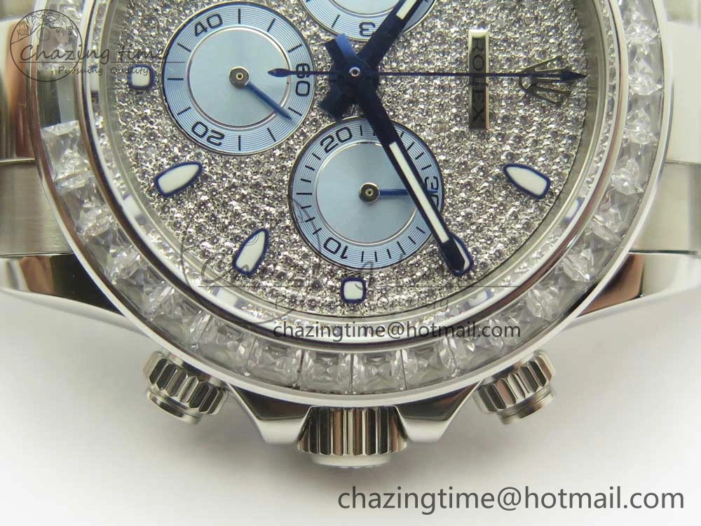 Daytona 116576TBR SS BLF Best Edition Diamond Dial On SS Bracelet A Cozy 3337