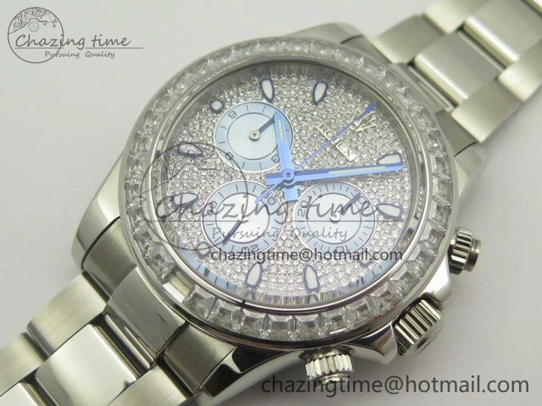 Daytona 116576TBR SS BLF Best Edition Diamond Dial On SS Bracelet A Cozy 3337
