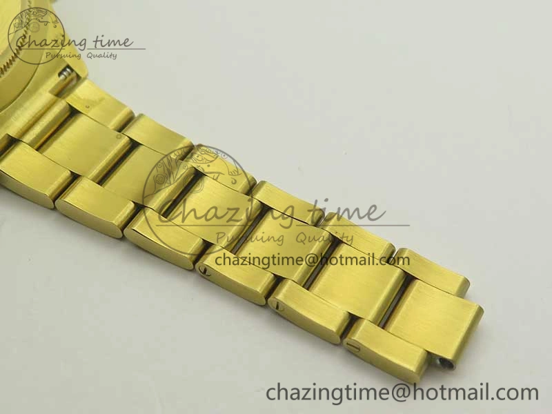 Durable Daytona 116589RBOW YG Rainbow Crystal BLF Best Edition Black Dial on YG Bracelet A 3352