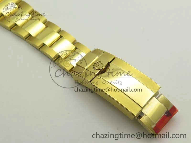 Durable Daytona 116589RBOW YG Rainbow Crystal BLF Best Edition Black Dial on YG Bracelet A 3352