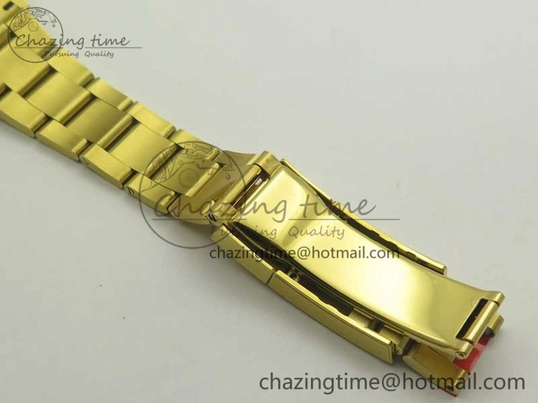Durable Daytona 116589RBOW YG Rainbow Crystal BLF Best Edition Black Dial on YG Bracelet A 3352