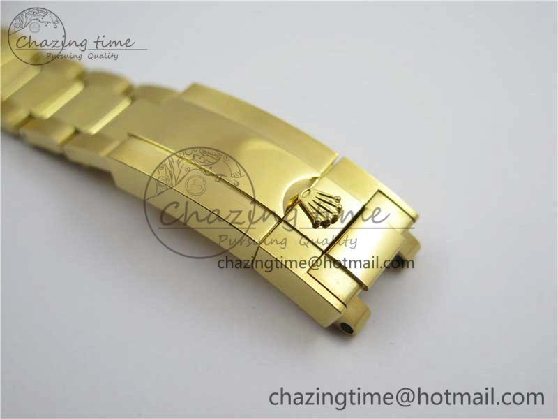 Daytona 116589RBOW YG Rainbow Crystal BLF Best Edition Black Dial on YG Bracelet A SportInspired 3175