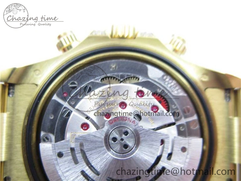 Daytona 116589RBOW YG Rainbow Crystal BLF Best Edition Black Dial on YG Bracelet A SportInspired 3175