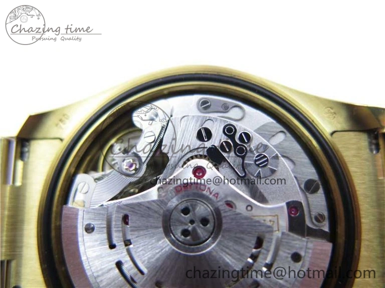 Daytona 116589RBOW YG Rainbow Crystal BLF Best Edition Black Dial on YG Bracelet A SportInspired 3175