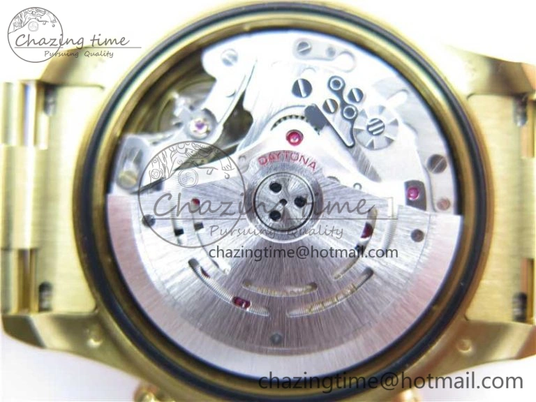 Daytona 116589RBOW YG Rainbow Crystal BLF Best Edition Black Dial on YG Bracelet A SportInspired 3175