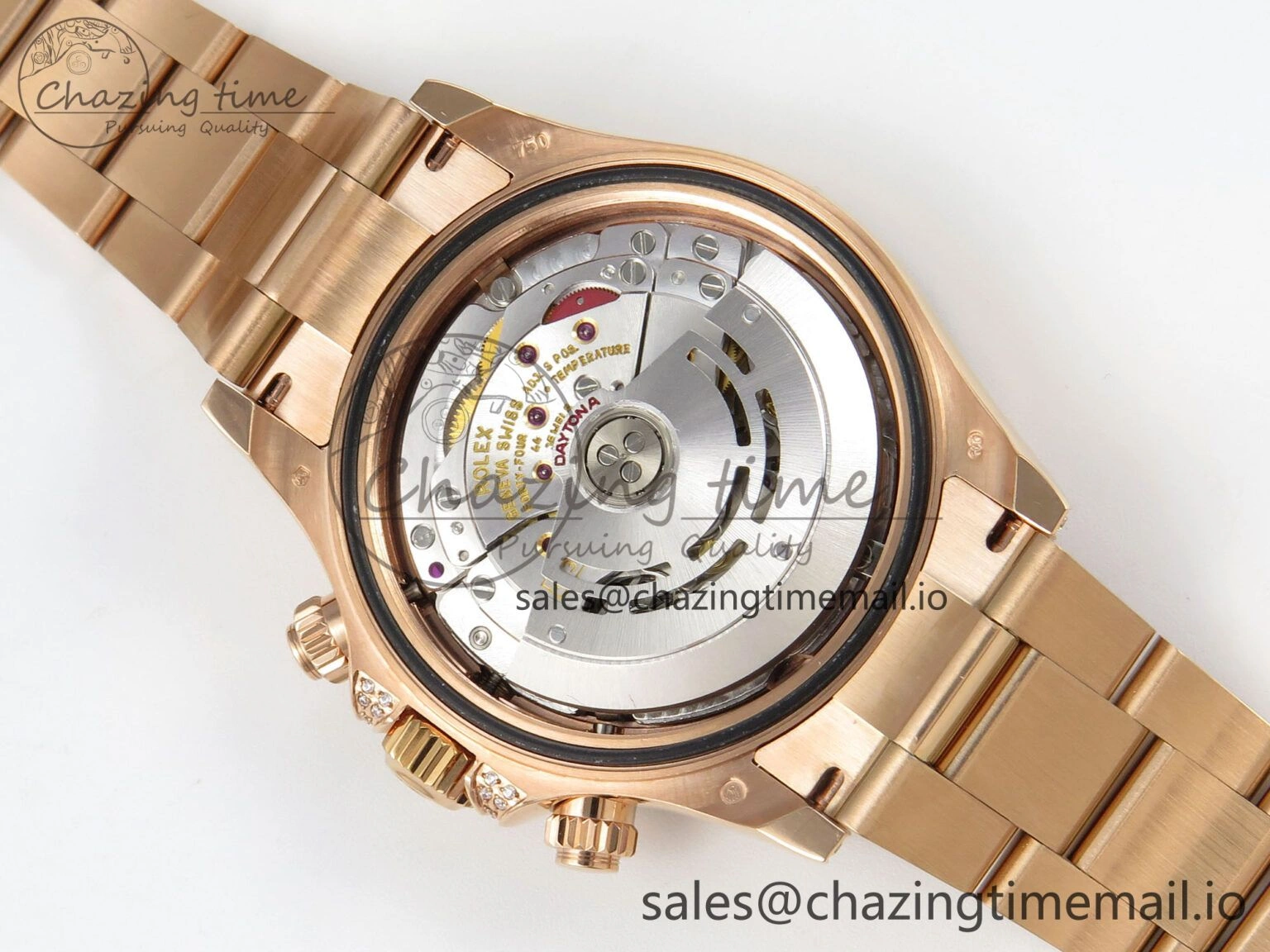 Daytona 116595 RBOW Rainbow IPKF Best Edition Black RG Dial on RG Bracelet DD GoAnywhere 276
