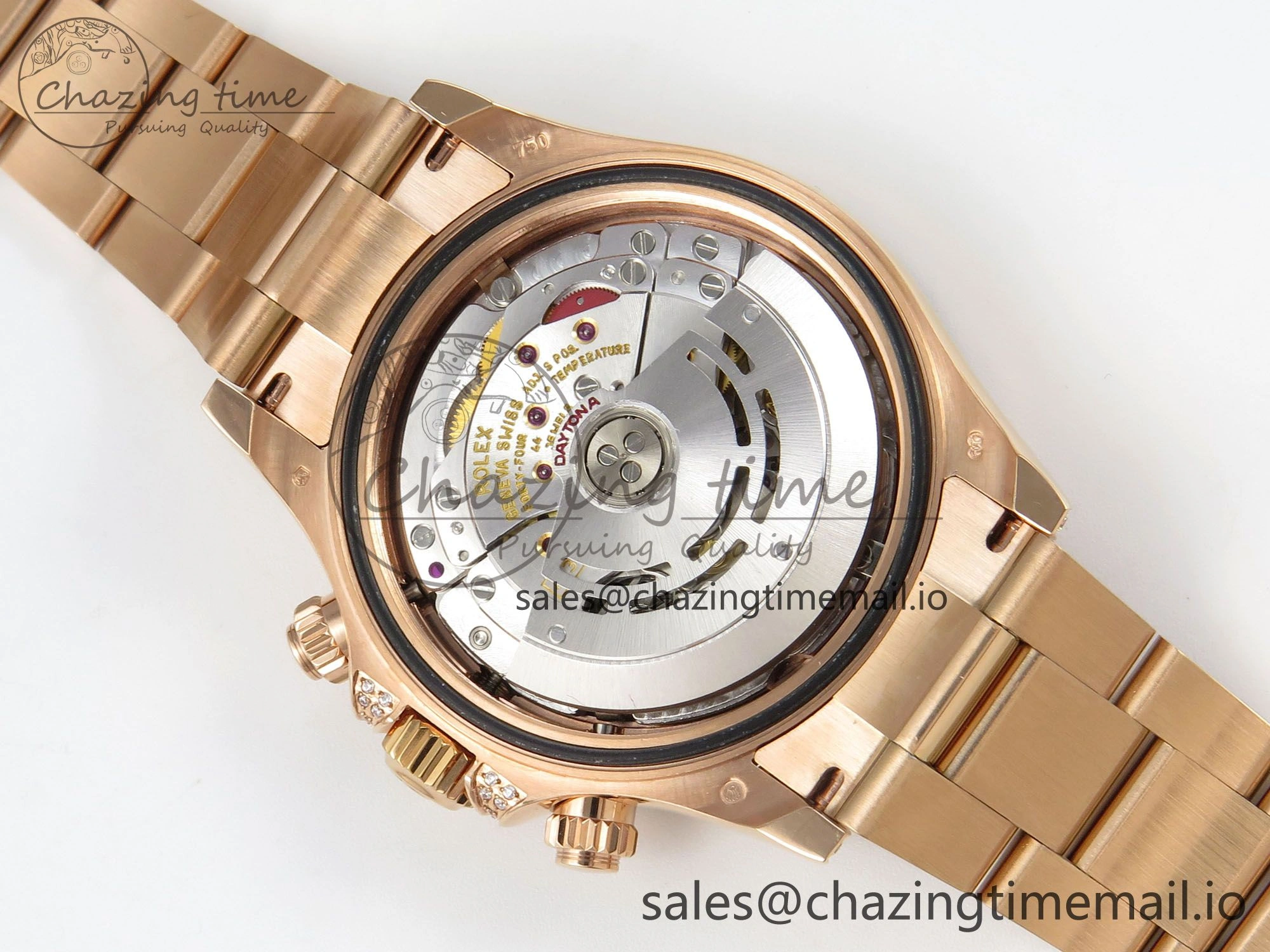 Daytona 116595 RBOW Rainbow IPKF Best Edition Black RG Dial on RG Bracelet DD GoAnywhere 276