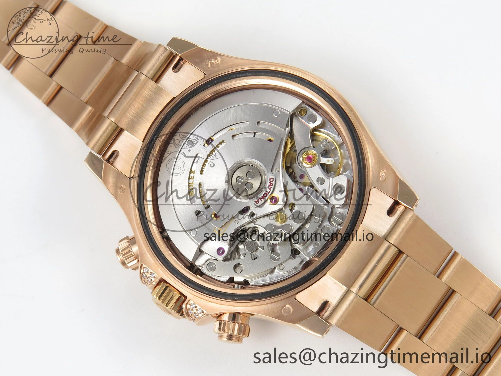 Daytona 116595 RBOW Rainbow IPKF Best Edition Black RG Dial on RG Bracelet DD GoAnywhere 276