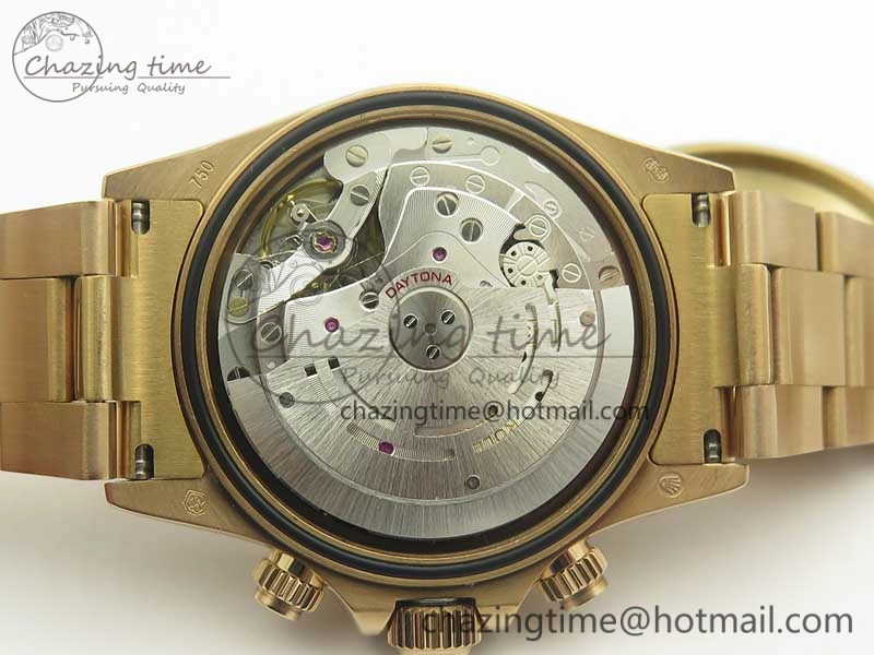 Daytona 116595RBOW RG Rainbow Crystal BLF Best Edition Black Dial on RG Bracelet A Modern 3353