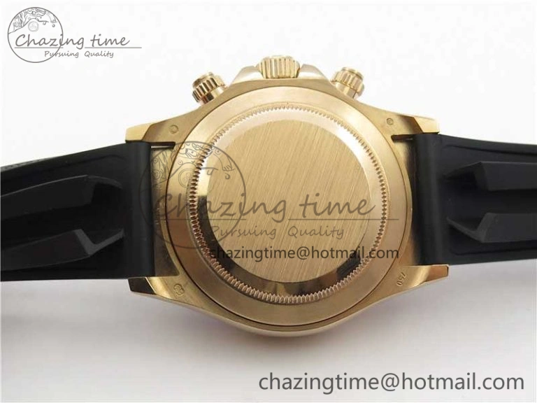 Daytona 116595RBOW RG Rainbow Crystal BLF Best Edition Black Dial on Rubber Strap A FastDry 3239