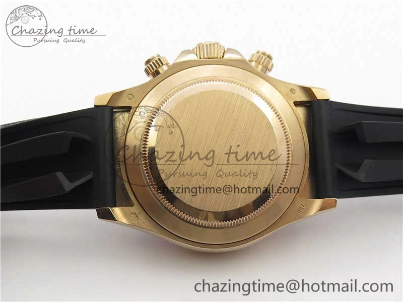 Daytona 116595RBOW RG Rainbow Crystal BLF Best Edition Black Dial on Rubber Strap A FastDry 3239