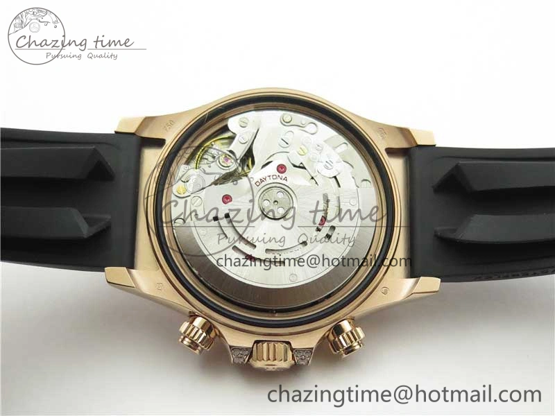 RelaxedFit Daytona 116595RBOW RG Rainbow Crystal BLF Best Edition Diamonds Dial on Rubber Strap A 2858
