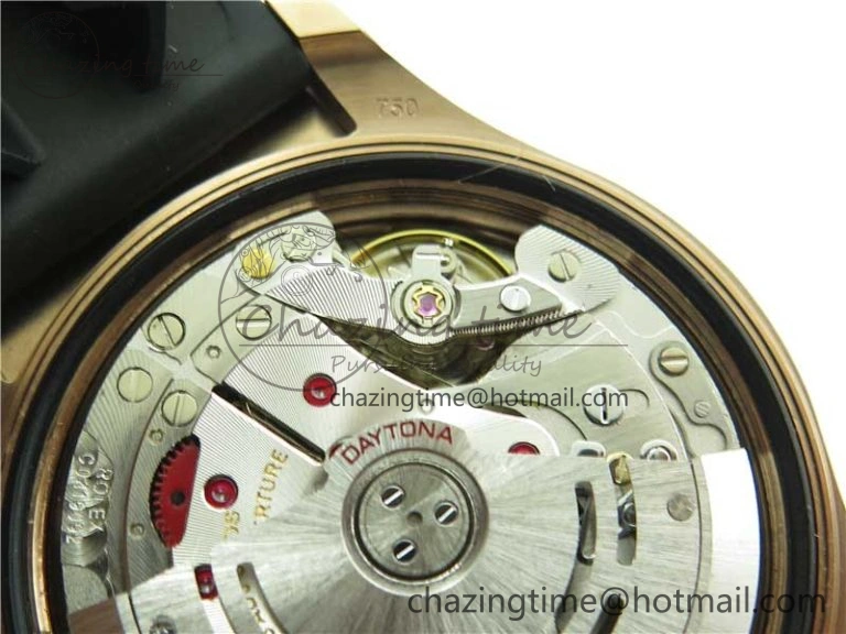 RelaxedFit Daytona 116595RBOW RG Rainbow Crystal BLF Best Edition Diamonds Dial on Rubber Strap A 2858
