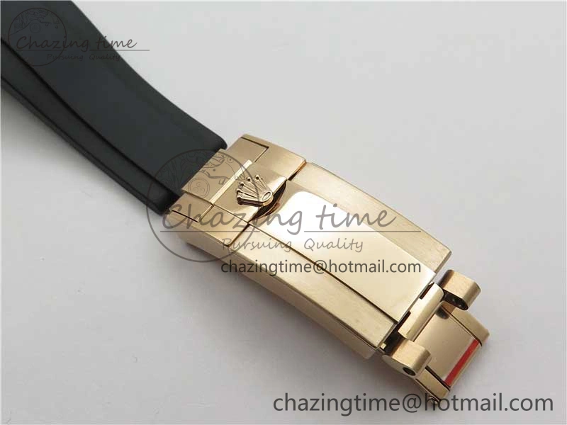 RelaxedFit Daytona 116595RBOW RG Rainbow Crystal BLF Best Edition Diamonds Dial on Rubber Strap A 2858