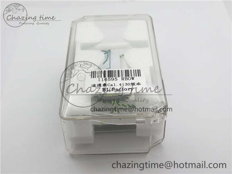 RelaxedFit Daytona 116595RBOW RG Rainbow Crystal BLF Best Edition Diamonds Dial on Rubber Strap A 2858