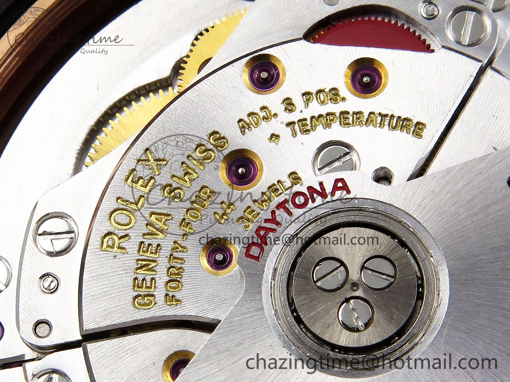 Daytona 116595RBOW RG Rainbow Crystal N6F Best Edition Black Dial on RG Bracelet SA Bold 1451