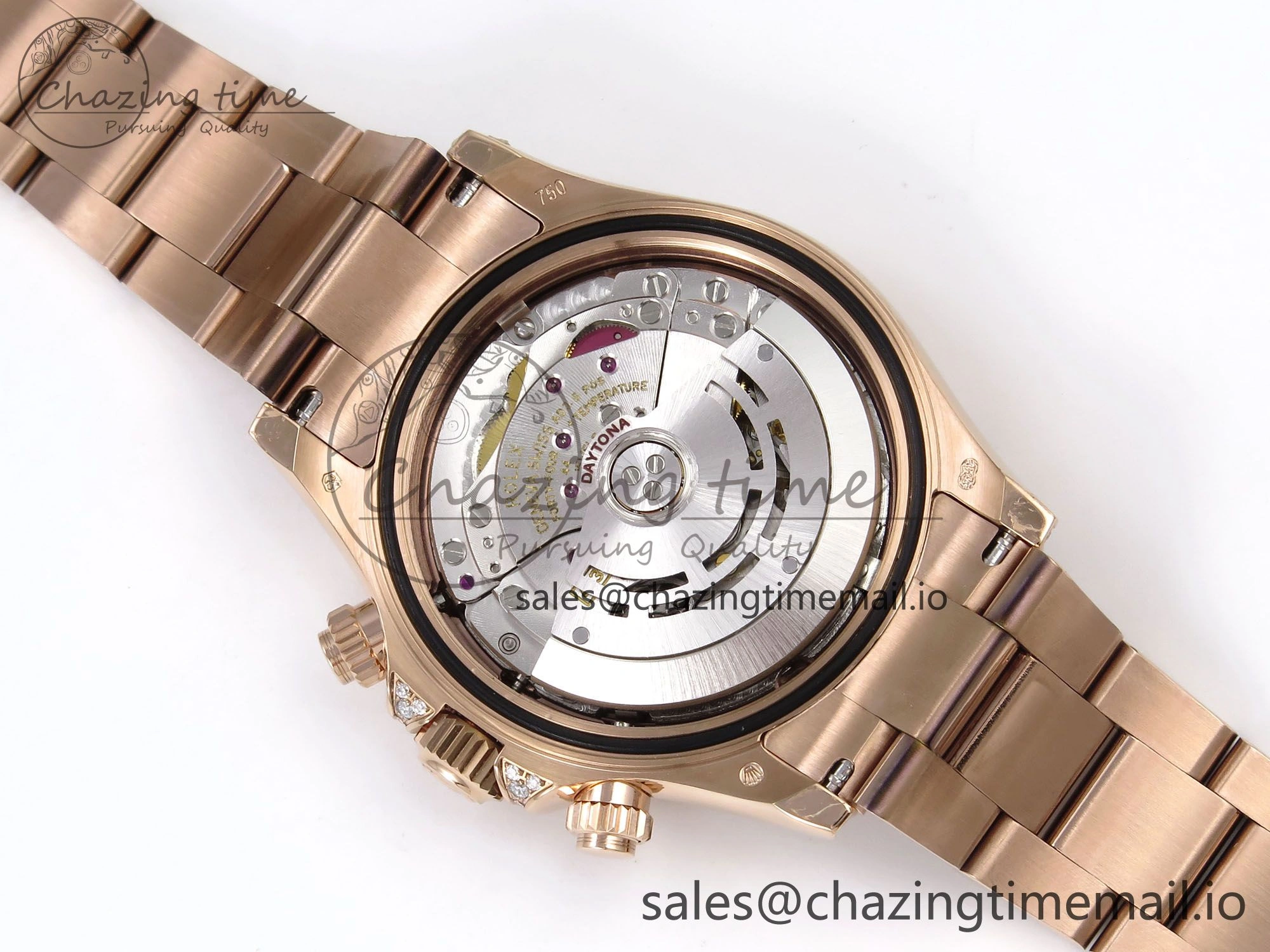 Daytona 116595RBOW Rainbow ZF 1:1 Best Edition Black Diamonds Dial on RG Bracelet SH Colorful 1120