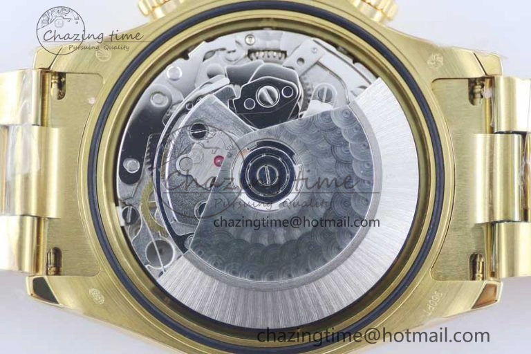 Daytona 116595RBOW YG TWF 1:1 Best Edition 904L Steel Black YG Diamonds Dial on YG Bracelet A EasyMatch 2406