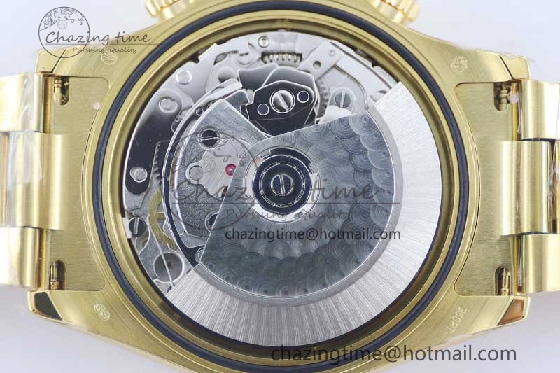 Daytona 116595RBOW YG TWF 1:1 Best Edition 904L Steel Black YG Diamonds Dial on YG Bracelet A EasyMatch 2406