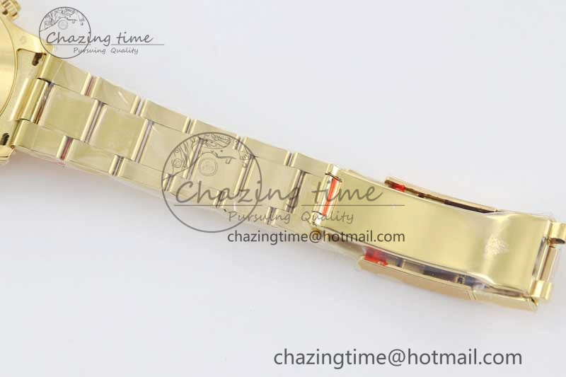 Daytona 116595RBOW YG TWF 1:1 Best Edition 904L Steel Black YG Diamonds Dial on YG Bracelet A EasyMatch 2406