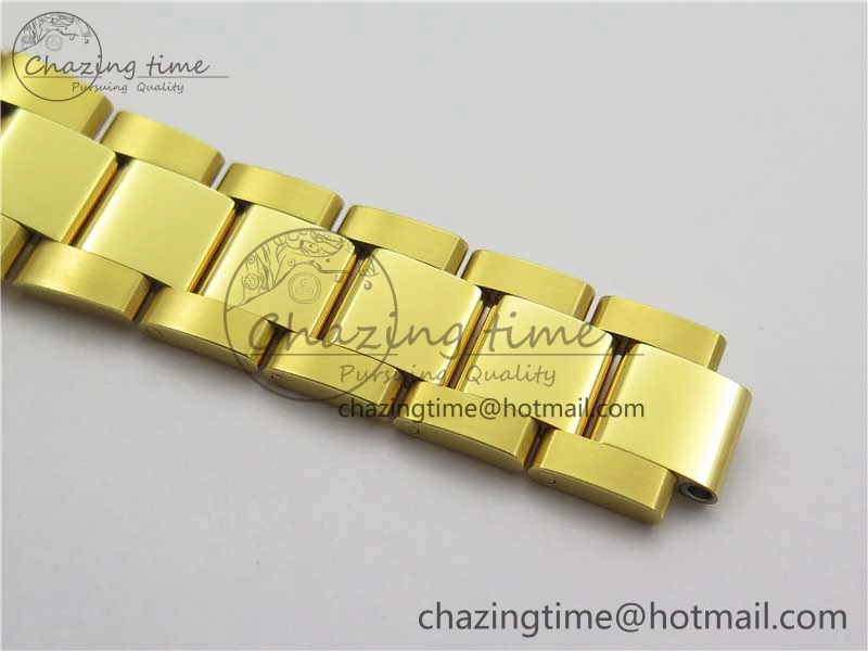 Fashionable Daytona 116598 Wrapped YG Case and Bracelet WWF 1:1 Best Edition YG Dial Real Diamond Markers On YG Bracelet SA 2594