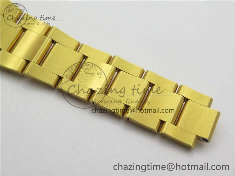 Fashionable Daytona 116598 Wrapped YG Case and Bracelet WWF 1:1 Best Edition YG Dial Real Diamond Markers On YG Bracelet SA 2594