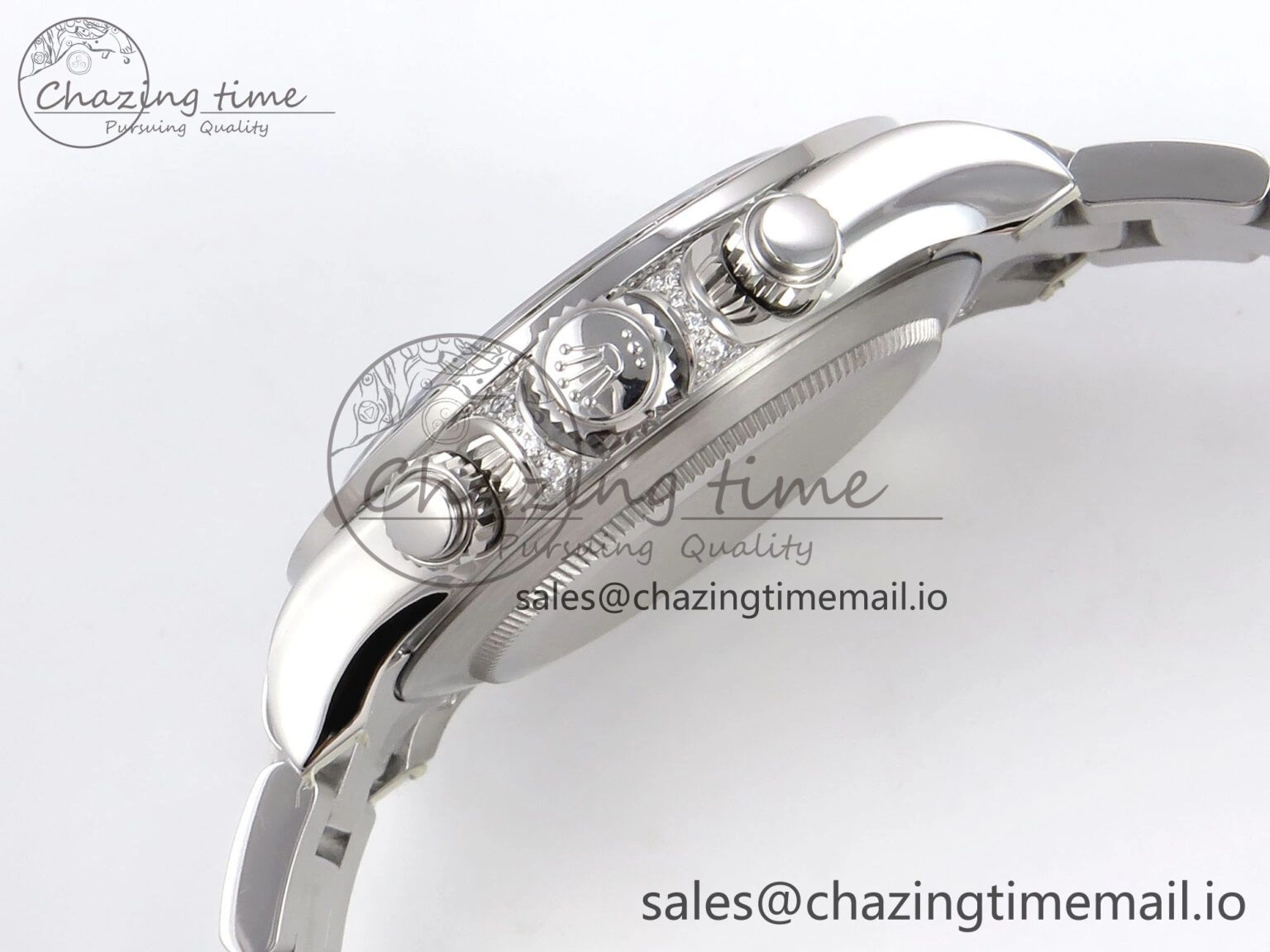Cozy Daytona 116599RBOW Rainbow ZF 1:1 Best Edition Black Diamonds Dial on SS Bracelet SH 1118