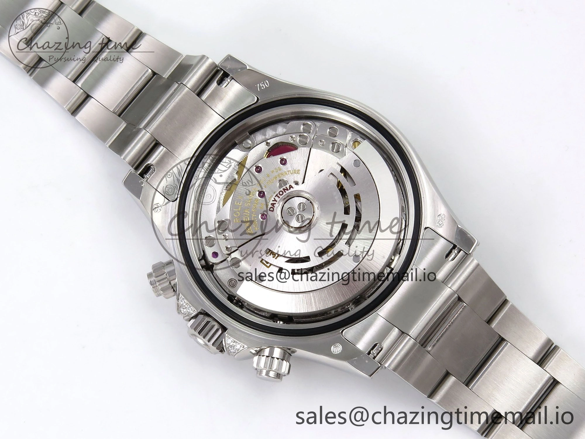 Cozy Daytona 116599RBOW Rainbow ZF 1:1 Best Edition Black Diamonds Dial on SS Bracelet SH 1118