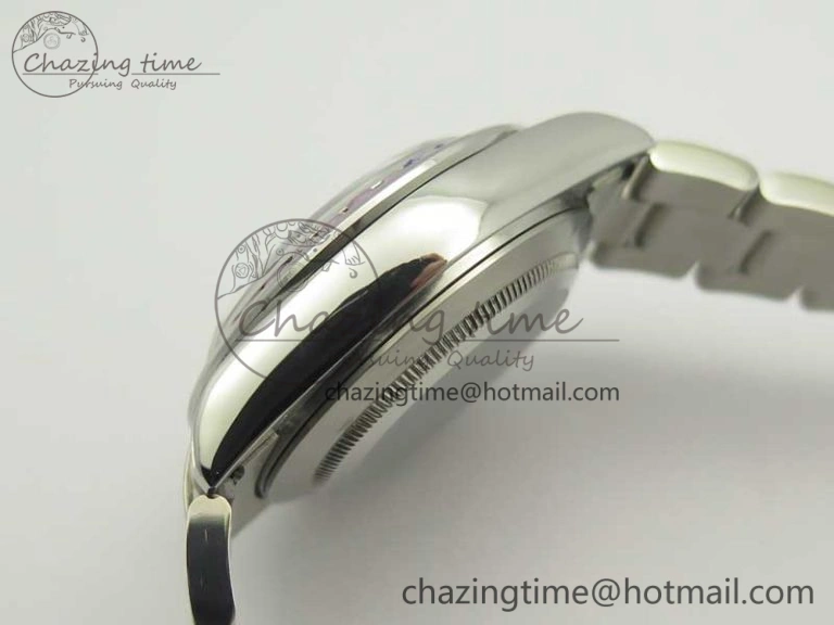 UrbanChic Daytona 116599RBOW SS Rainbow Crystal BLF Best Edition Black Dial on SS Bracelet A 3354