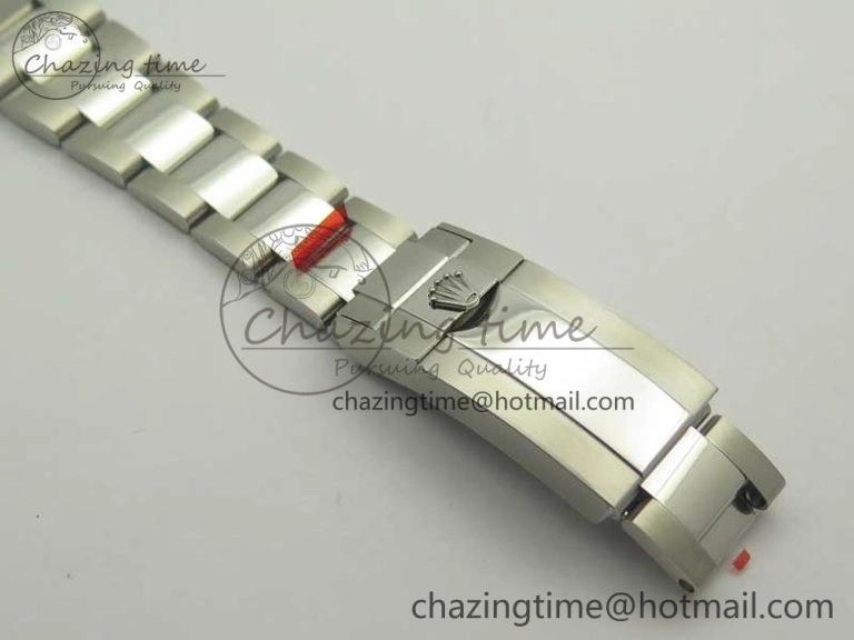 UrbanChic Daytona 116599RBOW SS Rainbow Crystal BLF Best Edition Black Dial on SS Bracelet A 3354