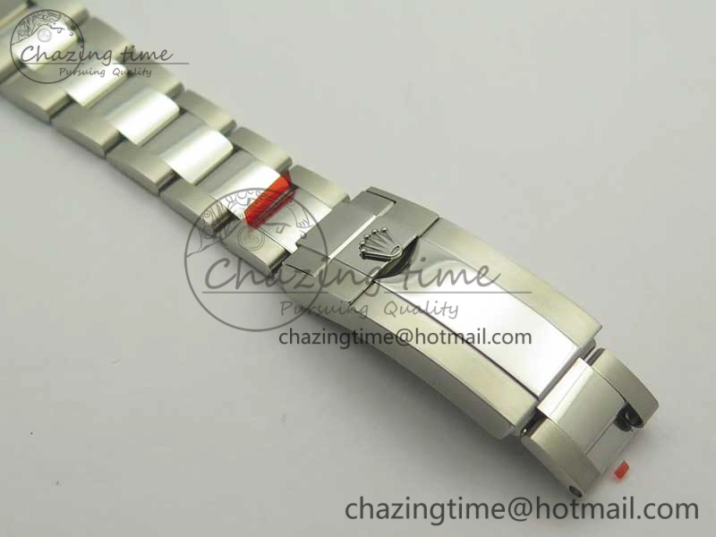 UrbanChic Daytona 116599RBOW SS Rainbow Crystal BLF Best Edition Black Dial on SS Bracelet A 3354