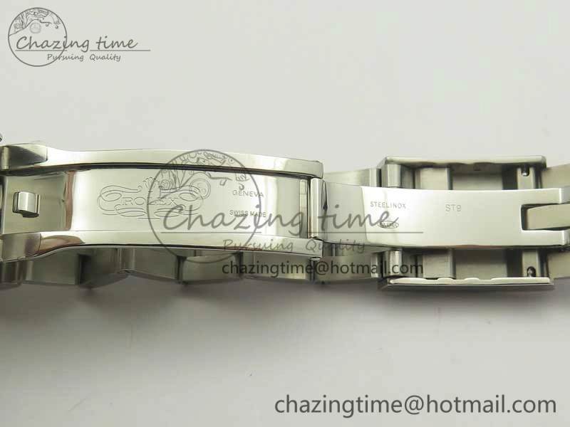 UrbanChic Daytona 116599RBOW SS Rainbow Crystal BLF Best Edition Black Dial on SS Bracelet A 3354